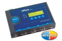 Serwery MOXA NPort 4 x RS 232/422/485 na Ethernet pracujące w temp. od -40 do 75°C