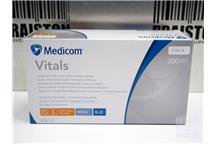 Rękawice nitrylowe XS Medicom SafeTouch Advanced Vitals