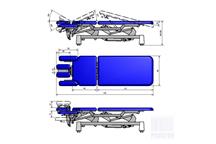 Stół diagnostyczno-zabiegowy URBAN (Elektryczny)