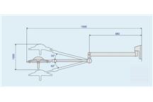 Lampa operacyjna LED EMALED 300 W PLUS