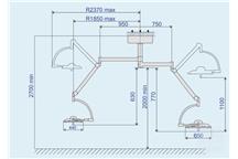 Lampa operacyjna LED EMALED 560/300 (Podwójna)