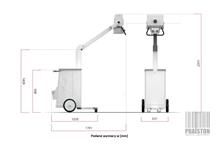 Aparat RTG Alma Mobil DR 4 kW z detektorem 36 x 43 cm