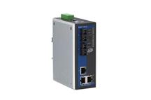 MOXA EDS-405A-MM-SC-T – konfigurowalny switch przemysłowy (3xTX, 2xFX, -40…+75°C)