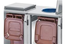 Schładzarka odpadów medycznych 2 x 120 litrów