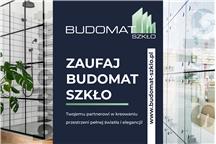 Budomat Szkło – nowoczesne rozwiązania szklane dla domu, biura i przestrzeni użytkowych