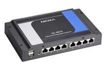 MOXA UC-8410-LX Wbudowany mini komputer przemysłowy z 8 x RS-232/422/485, 3 x LAN, , 4 x DIO, CompactFlash, 2 x USB, Linux 2.6