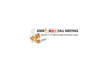 E-MRS 2008 Fall Meeting