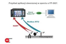 FP-3021 Przelicznik skompensowanego przepływu i energii cieplnej pary, wody oraz innych mediów ciekłych z rejestracją