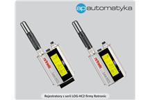 Rysunek 1 - Rejestrator LOG-HC2-RO1 i LOG-HC2-P1 z podłączoną sondą HC2-S.