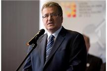 Prezydent RP, Bronisław Komorowski w łódzkim BioNanParku Prezydent RP, Bronisław Komorowski w łódzkim BioNanParku