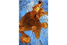 Malowidło wykonane z użyciem barwnika Maya Blue Foto: Wikimedia Commons