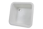 Zlew Labstream sink 400x400x250mm "Kappa Plus", biały