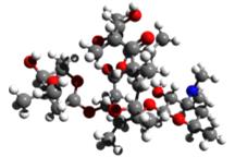 Erytromycyna. Źródło: Wikipedia Erytromycyna. Źródło: Wikipedia